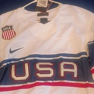 Nike USA White and Blue Jersey